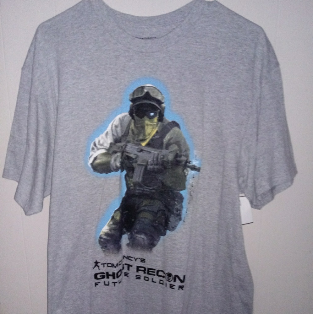 Tom Clancy's Ghost Recon Future Soldier Tee Sz L